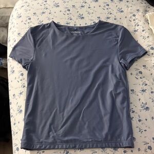Wild Fable Women's Slate Blue/Purple Short Sleeve Tee